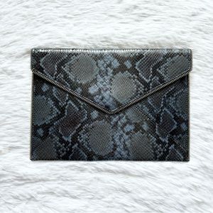 Rebecca Minkoff Snake Skin Envelope Bag